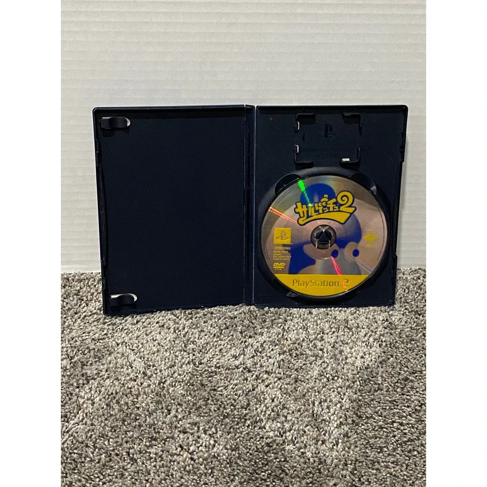 Video Game Japanese NTSC-J Ape Escape 2 Sony PS2 Black One Size Good